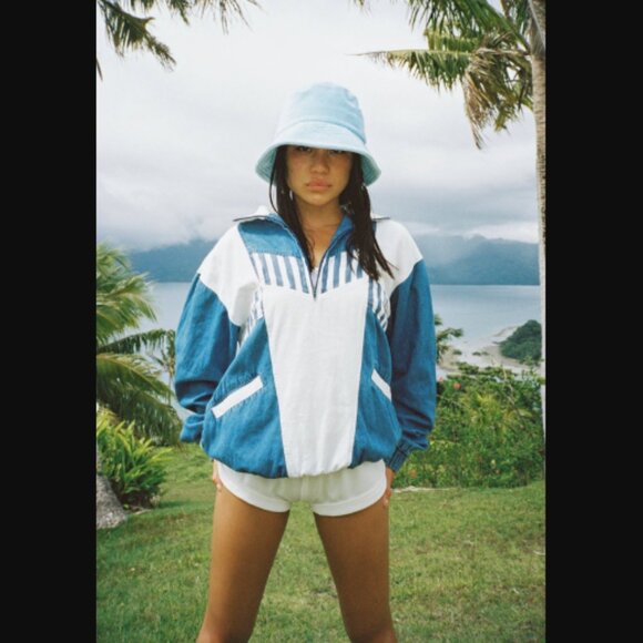 NWT Lack of Color Wave Bucket Aqua Terry Baby Blue Size M/L Retail Price $99.00 main image 10